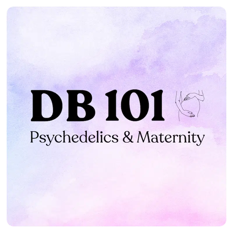 psychedelics and maternity course logo
