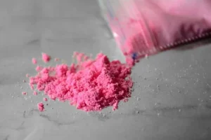 bag of pink cocaine