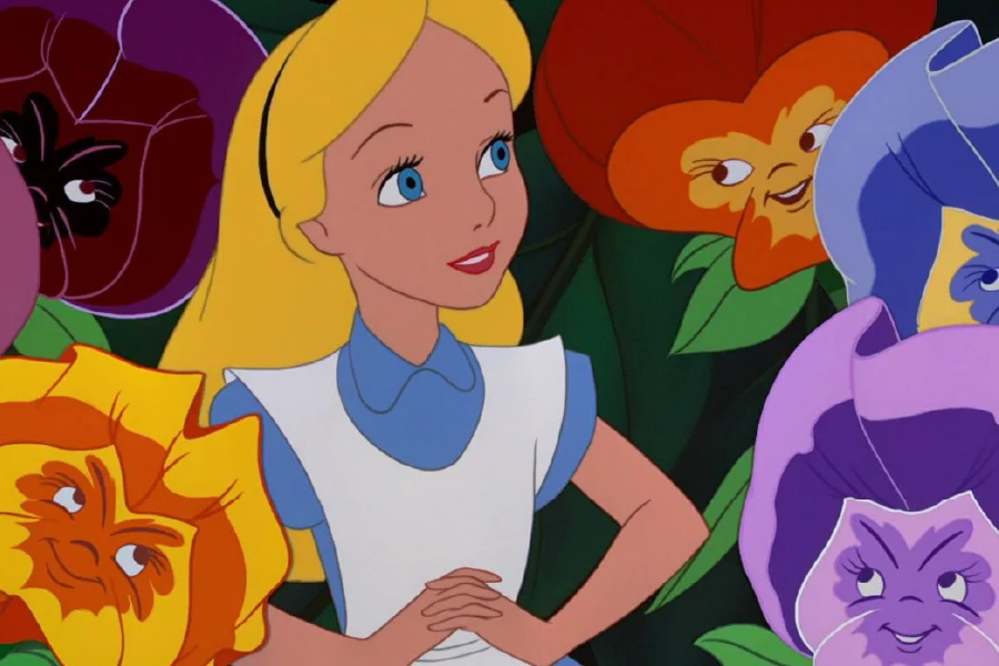 Movie Still of Alice in Wonderland