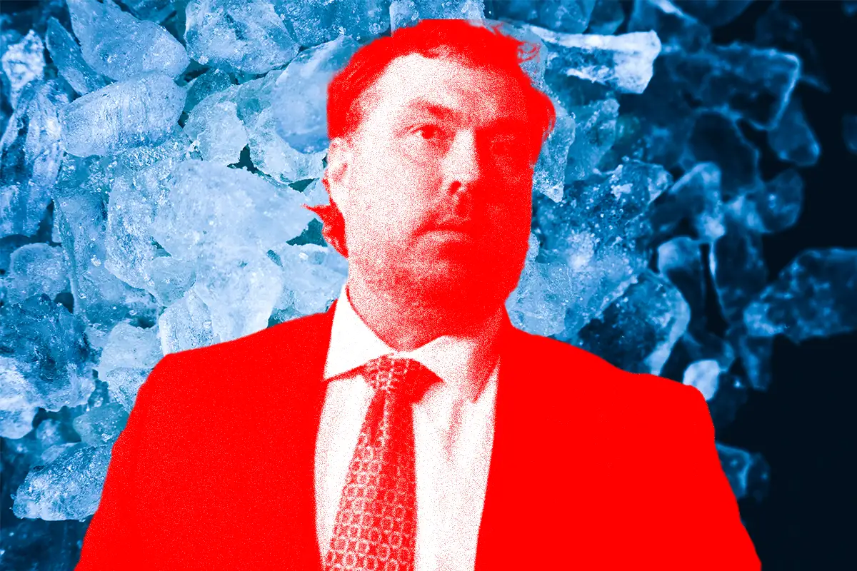 Collage of Congressman with MDMA Crystals in Background