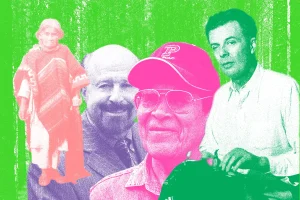 Multi Color Collage of Different People