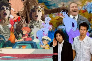 Collage of Screen Grabs of Films