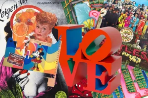 Collage of Pop Art