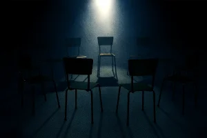 Photo of Empty Group Therapy Chairs