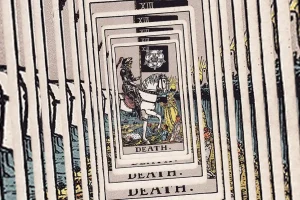 Collage of Death Tarot Card