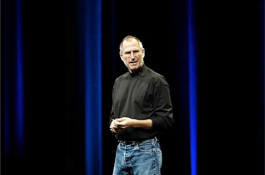 Photo of Steve Jobs on Stage
