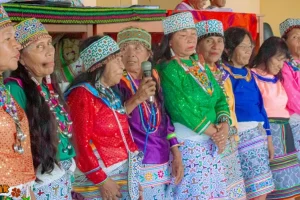 Group of Shipibo Women on Stage
