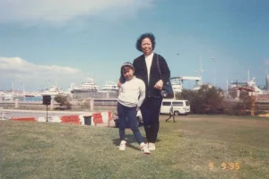 Photo of Older Woman with Young Girl