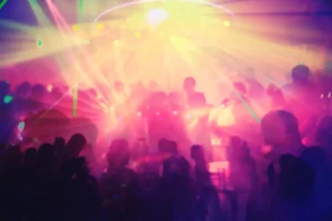 Blurry Photo of Rave